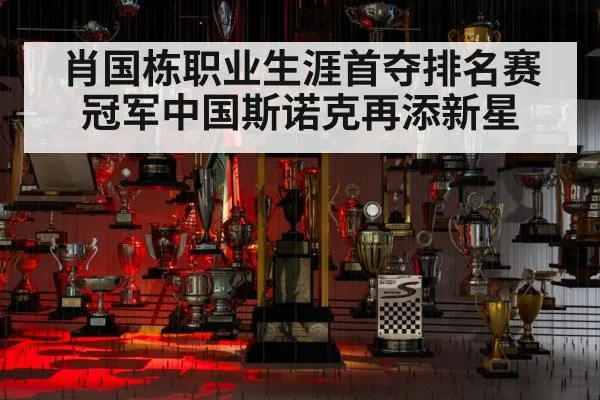 肖国栋职业生涯首夺排名赛冠军中国斯诺克再添新星